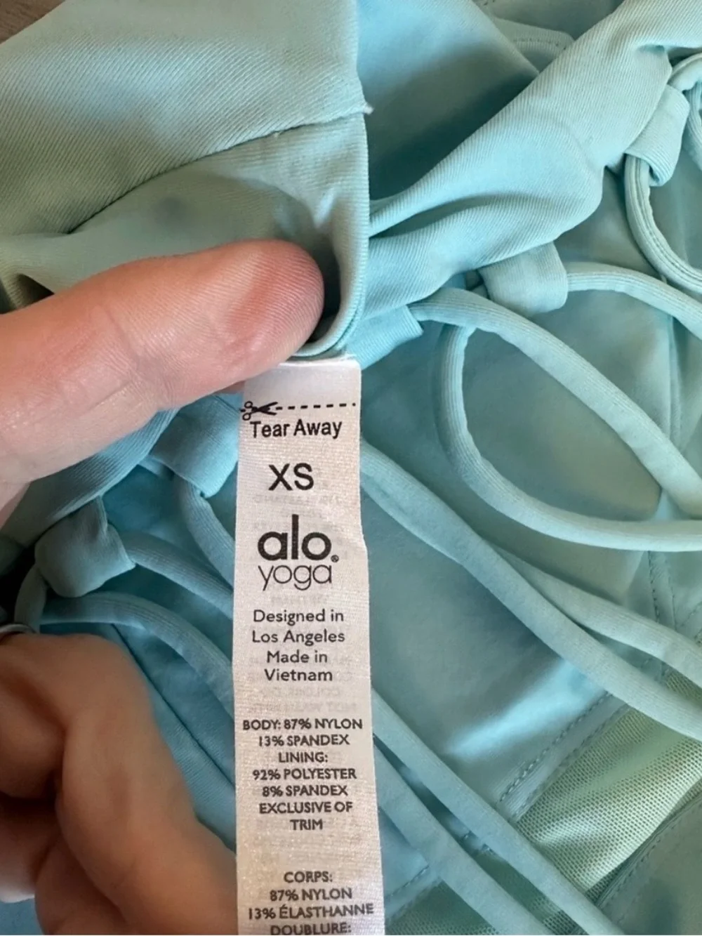Alo Yoga Movement Bra - Blue Quartz - NWT - XS